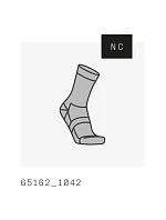 Cyklistické ponožky POC Cadence Road Long Sock, šedé