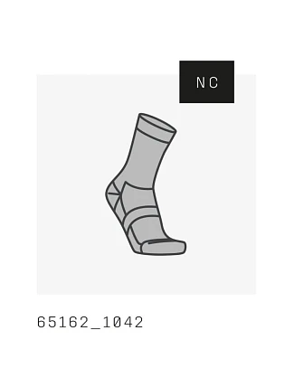 Cyklistické ponožky POC Cadence Road Long Sock, šedé