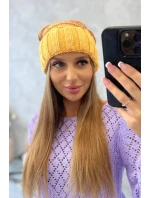 Dámska čiapka Feba K330 horčicová