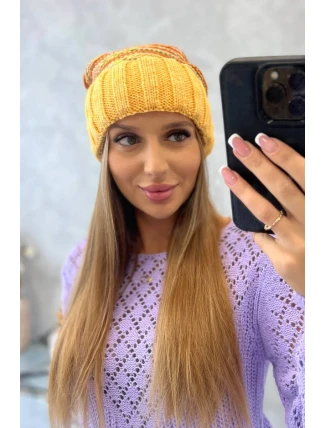 Dámska čiapka Feba K330 horčicová