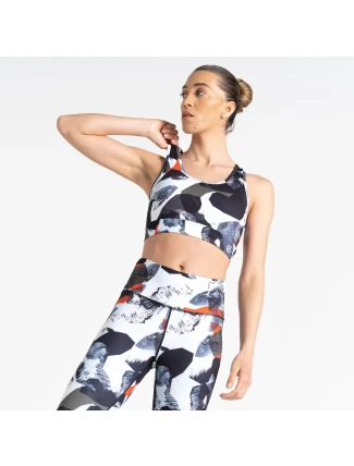 Dámska športová podprsenka Swift DWU385-MUV multicolor - Dare2B