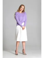 Dámska sukňa SP118 Ecru - Lanti