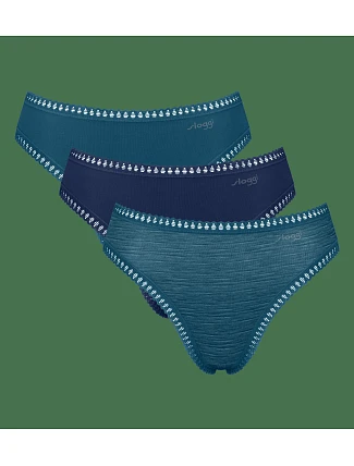 sloggi GO Crush High leg C3P – tyrkysová – SLOGGI tyrkysová – SLOGGI
