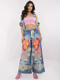 Nohavice DHJ SP 19183 6.79 modrá