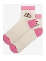 Tenké ponožky farebné 6-11 ročné dievčatá 234.59n