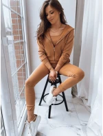 Dámske nohavice MY HONEY camel FashionStreet UY1416 Dámske nohavice MY HONEY camel FashionStreet UY1416