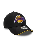 New Era 9FORTY NBA Los Angeles Lakers Microfiber Black Baseball Cap - 60771855 New Era 9FORTY NBA Los Angeles Lakers Microfiber Black Baseball Cap - 60771855