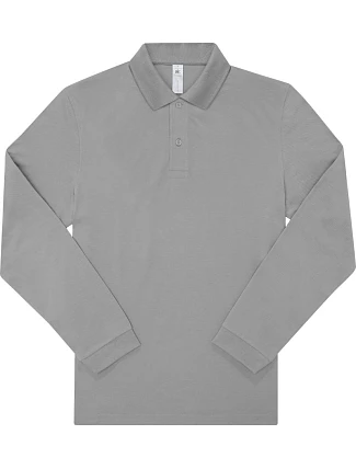B&C My Polo 180 LSL Piqué – polokošeľa s dlhým rukávom 01.U425 športovo sivá B&C My Polo 180 LSL Piqué – polokošeľa s dlhým rukávom 01.U425 športovo sivá