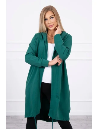 Zelená bunda s potlačou Zelená bunda s potlačou