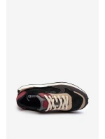 Męskie Sneakersy Memory Foam System Big Star NN174357 Czarne