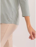 Blúzka D12100R02641A pistáciová