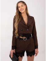 IT SN šortky FL9965.88 tmavohnedé