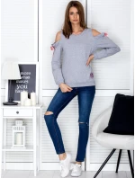 Mikina PL BL 1452.02 šedá