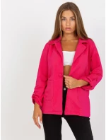Dámsky kabát RV MA 8071.19P fuchsiový