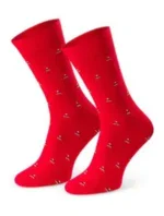 Ponožky k obleku - so vzorom 056