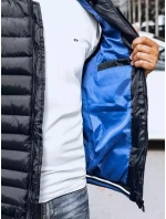Pánska prešívaná modrá vesta FashionStreet TX4094