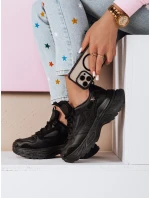 CELESTIC dámske tenisky na platforme čierne FashionStreet ZY0819 CELESTIC dámske tenisky na platforme čierne FashionStreet ZY0819