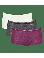 sloggi GO Crush Short C3P – čierna kombinácia – SLOGGI čierna kombinácia – SLOGGI