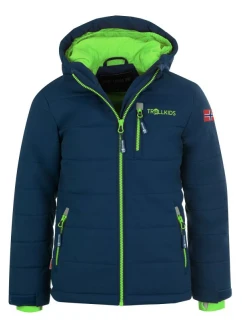 Trollkids Hemsedal Snow Jacket XT navy s reflexnými prvkami navy blue (513-100)