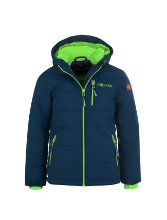 Trollkids Hemsedal Snow Jacket XT navy s reflexnými prvkami navy blue (513-100) Trollkids Hemsedal Snow Jacket XT navy s reflexnými prvkami navy blue (513-100)