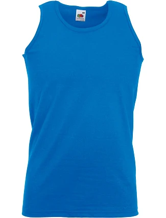 Fruit of the Loom Athletic Vest Pánske tielko 16.1098 kráľovská modrá