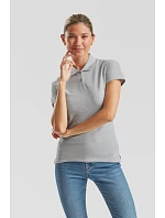 Fruit of the Loom Lady-Fit Premium Polo Dámske piqué polo 16.3030 athletic heather Fruit of the Loom Lady-Fit Premium Polo Dámske piqué polo 16.3030 athletic heather
