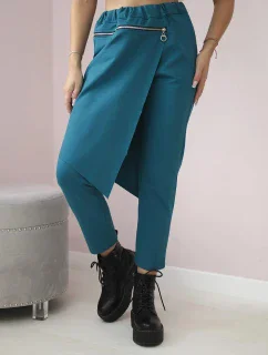 Punto Milano Zimné nohavice s ozdobným zipsom navy