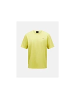 Pánske tričko PEAK PERFORMANCE M Trail Shortsleeve, žltá farba Pánske tričko PEAK PERFORMANCE M Trail Shortsleeve, žltá farba