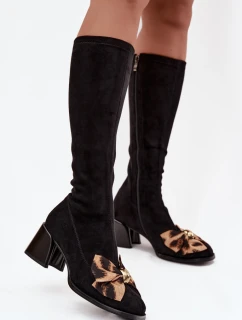 Topánky na podpätku model 220214 Krok vo veľkom štýle