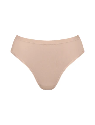 Dámske bavlnené tričko GO Daily Tai - BROWN - beige 00LZ - SLOGGI