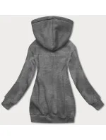 Tmavosivá dámska klokanie mikina (YS10003-5) Tmavosivá dámska klokanie mikina (YS10003-5)