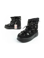 Lee Cooper dámske zimné športové topánky zimné trekkingové zateplené lakované dámske