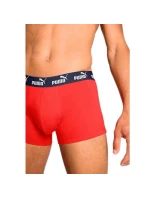 Puma Pánske boxerky 2-pack Červená šedá pohodlná bavlna Puma Pánske boxerky 2-pack Červená šedá pohodlná bavlna
