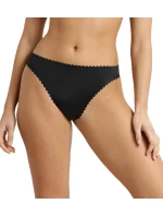 Dámske bezšvové nohavičky DIM BODY TOUCH DAILY STRING - DIM - čierne
