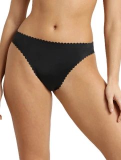 Dámske bezšvové nohavičky DIM BODY TOUCH DAILY STRING - DIM - čierne