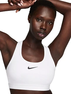 Športová podprsenka Nike Swoosh Medium Support, biela, DX6821, veľkosť 100 XL