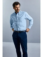 Russell Athletic 932M Košeľa Oxford s dlhým rukávom 11.932M oxford blue Russell Athletic 932M Košeľa Oxford s dlhým rukávom 11.932M oxford blue