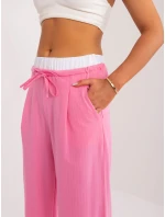 DHJ SP nohavice A7327TRT2.32 ružová