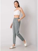 Nohavice LK SP 507739.20 čierna a zelená