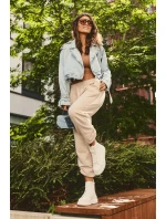 Zateplené kožené tenisky so zipsom Big Star MM274624 white