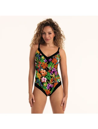 Jednodielne plavky Mabela 7735 black and yellow - RosaFaia Jednodielne plavky Mabela 7735 black and yellow - RosaFaia