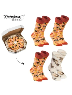 Skarpetki Rainbow Socks Pizza 4 Pary Owoce Morza