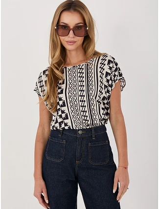 Blúzka D73771AG10978AA tmavomodrá Blúzka D73771AG10978AA tmavomodrá