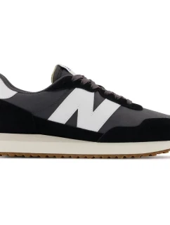 Čierne semišové pánske športové tenisky New Balance (MS237GA)