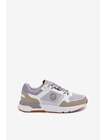 Pánske tenisky na platforme Big Star TT174032 White and blue