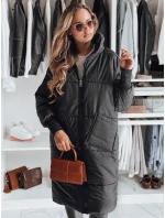 Dámska nadrozmerná bunda NADIA black FashionStreet TY2436z Dámska nadrozmerná bunda NADIA black FashionStreet TY2436z
