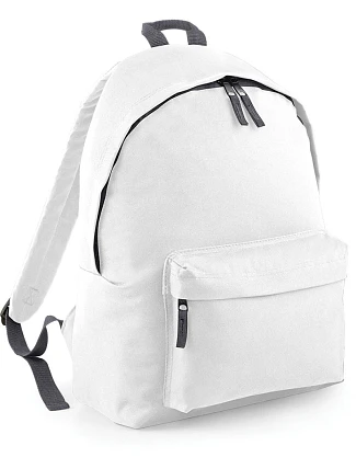 BagBase BG 125 Originálny módny batoh 52.0125 biely/grafitovo šedý BagBase BG 125 Originálny módny batoh 52.0125 biely/grafitovo šedý