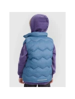 Chlapčenské páperové tričko bez rukávov so syntetickou výplňou 4F 4FJRAW25TVJAM325-32S