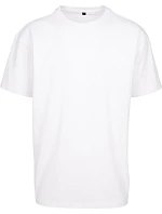 Build your Brand BY 102 Tričko oversize z hrubej bavlny 56.0102 biele