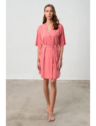 Vamp - Jednofarebný dámsky župan - Anthea 18235 - Vamp